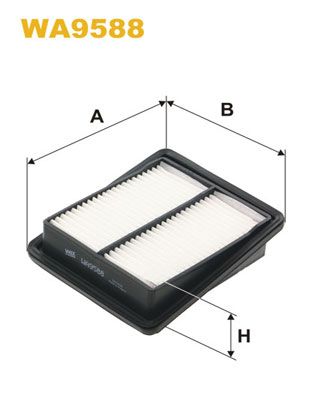 WIX FILTERS Ilmansuodatin WA9588